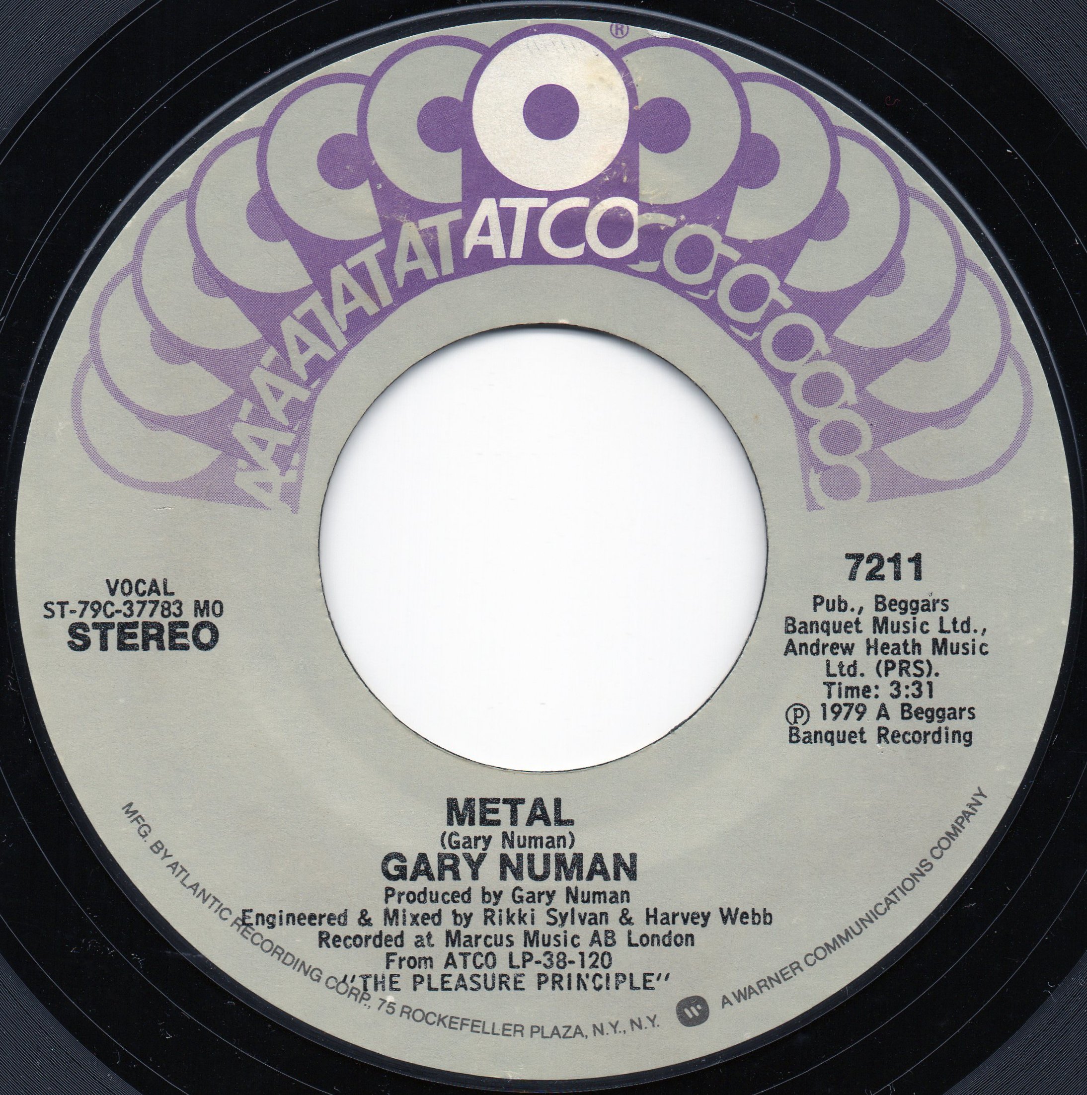 7211 MO B Side Label Varient.