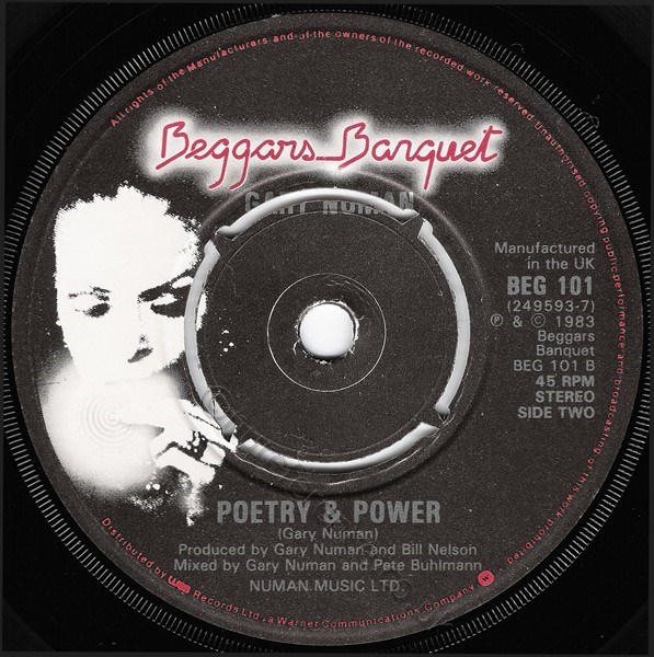 BEG 101 Cut Out B Side Label
