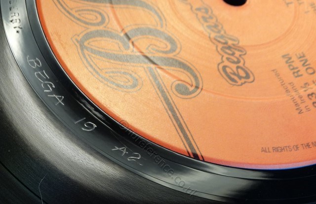 BEGA 19 'A' Side Matrix.