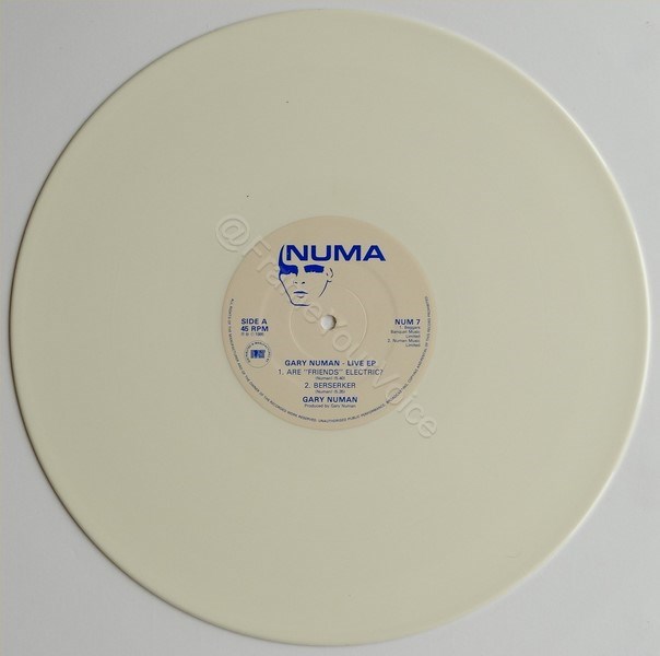 NUM 7 White Vinyl A Side