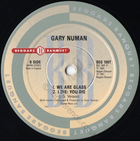 BEG 199T Export B Side Label