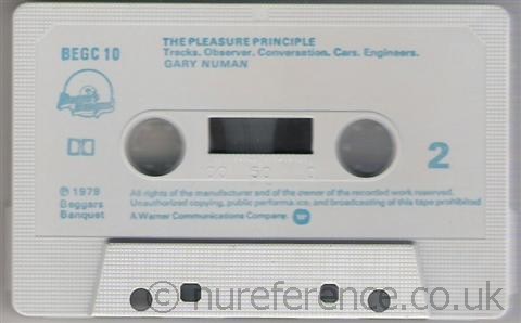 BEGC 10 B Side Label - 3rd Release.