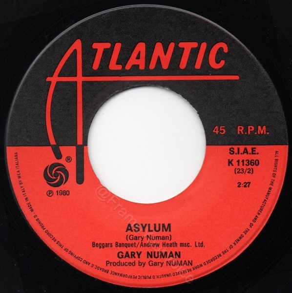 K 11360 B side Label.