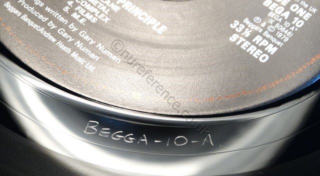 BEGA 10 Reissue A Side Matrix.