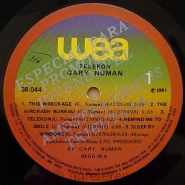 38.044 Promo 'A' Label.