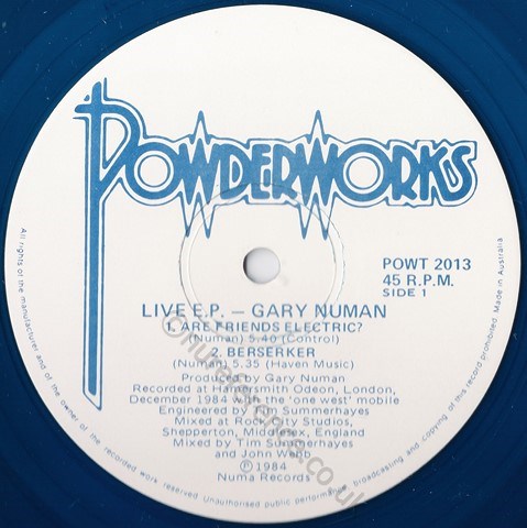 POWT 2013 A Side Label.