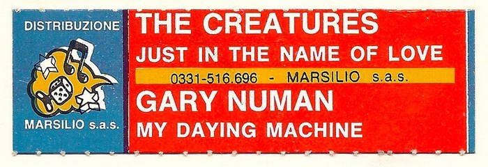 JPBZZ 7431 Jukebox Label.