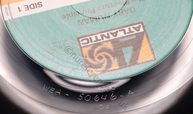 ATL 50 646 'A' Side Label