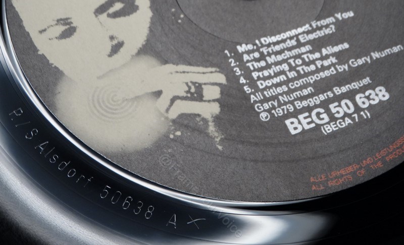 BEG 50 638 'A' Side Matrix.