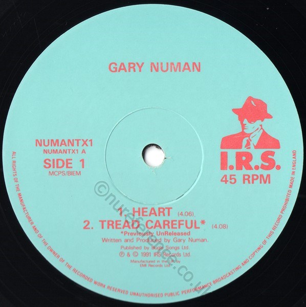 NUMANTX 'A' Label