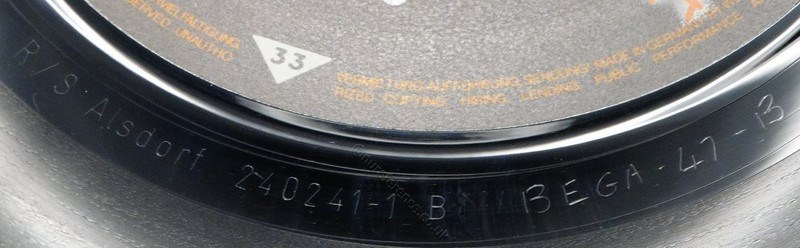 24-0241-1 'B' Side Matrix.
