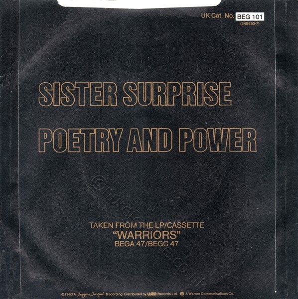 BEG 101 Back Cover