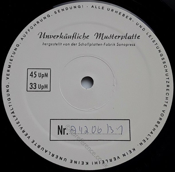 INT 146.519 'B' Side Label.