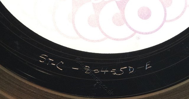 SD 32-103 B Side PR Label.