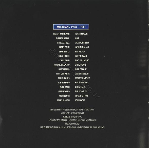 BEGA 150 CD Book Page 1.