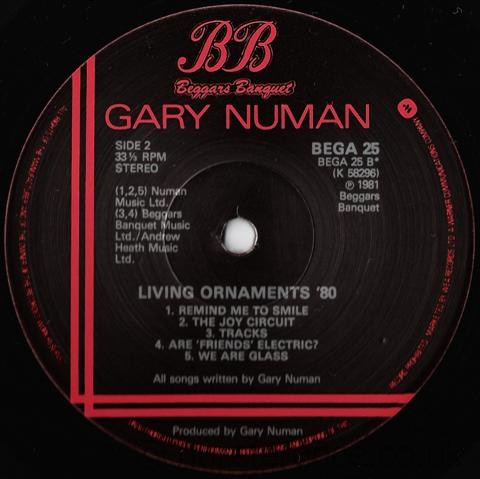 BEGA 25 B Side Label