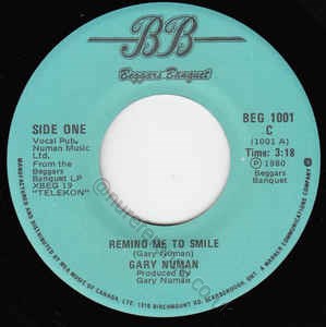 BEG 1001 A Side Label.