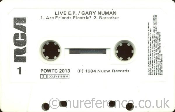 POWTC 2013 RCA A Side Label