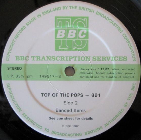 'B' Label