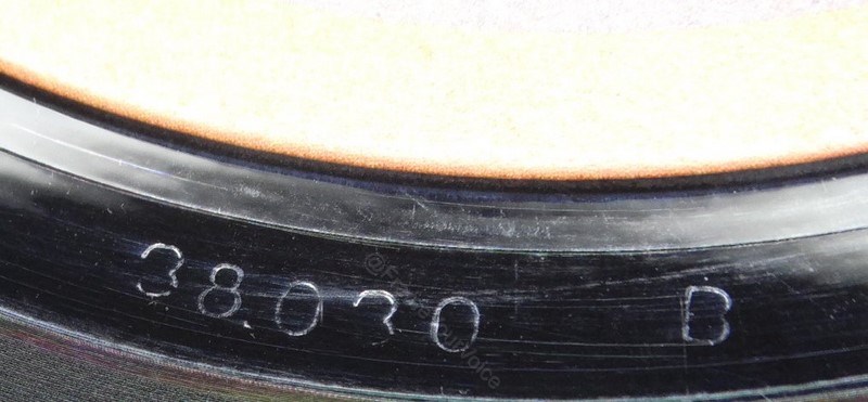 38.030 'B' Side Matrix.