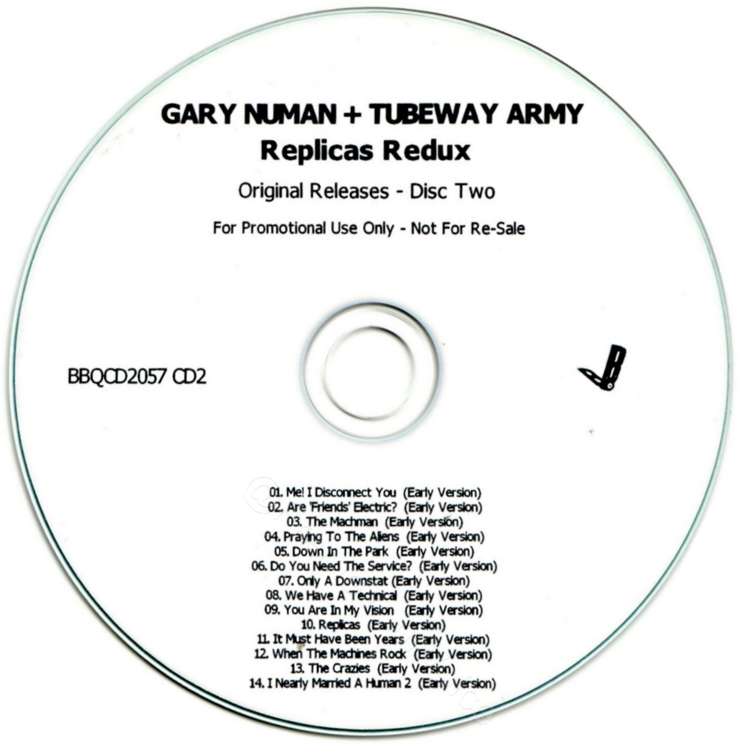 BBQCD 2057 Mastered Promo Disc 2.