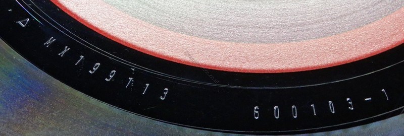600103 NZ B Side Label.