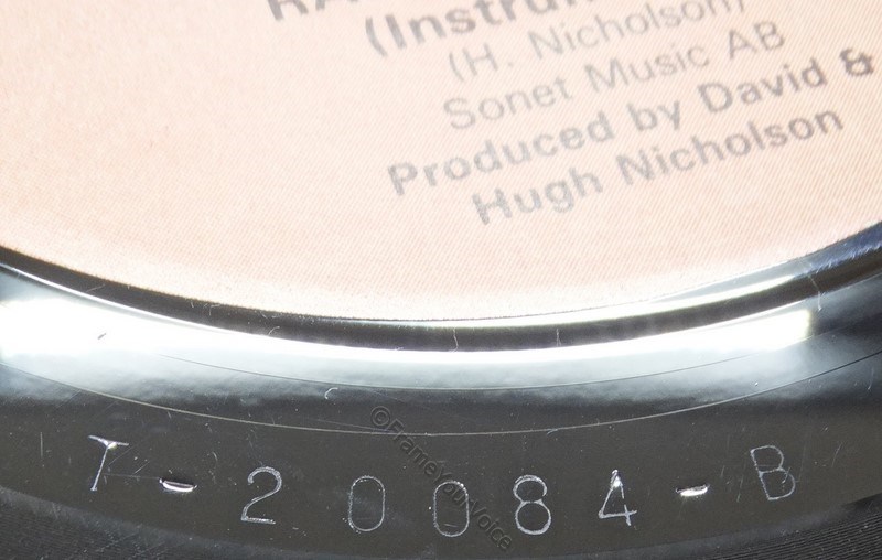T-20084 B Side Matrix.