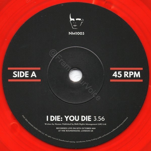 NM1004 [NM1003] Mislabelled 'A' Side Label.