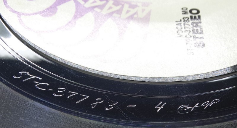 B Side Label Detail.