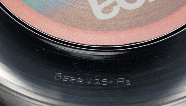 BAN 58296 'A' Label Matrix.