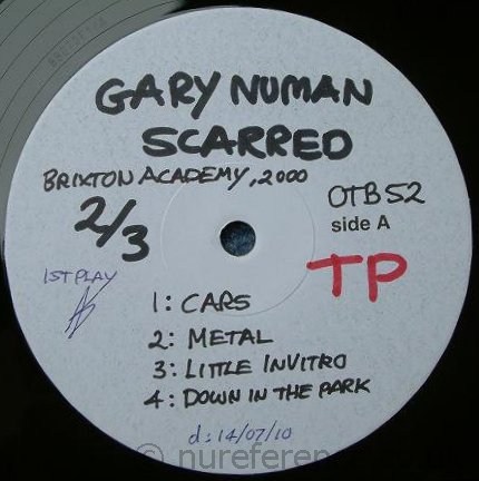 OTB S2 Test Pressing 'A' Label — Kevin Spencer
