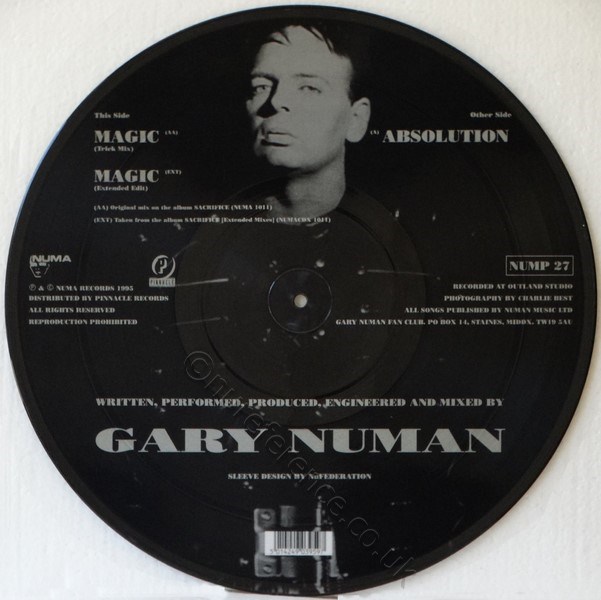 NUM 27 B Side Label