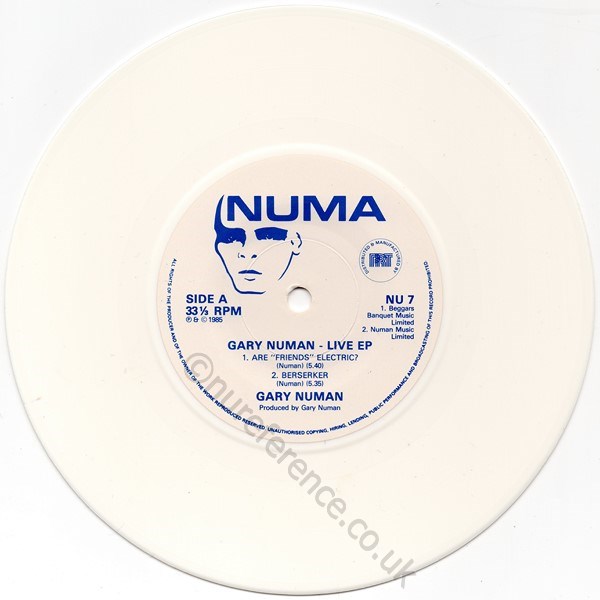 NU 7 White Vinyl Side A