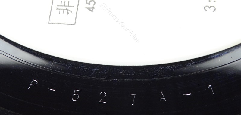 P-527A 'A' Side White Label Matrix.