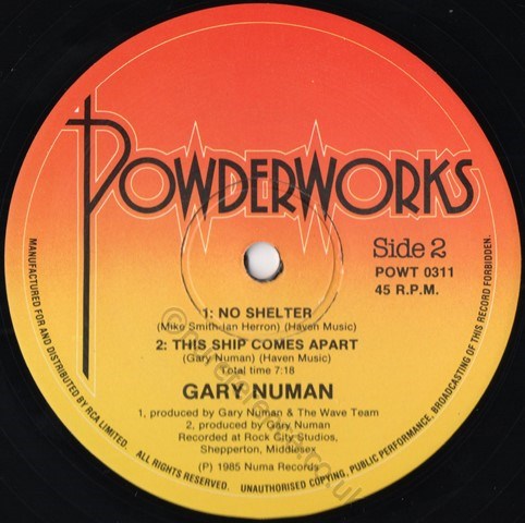 POWT 0311 B Side Label.