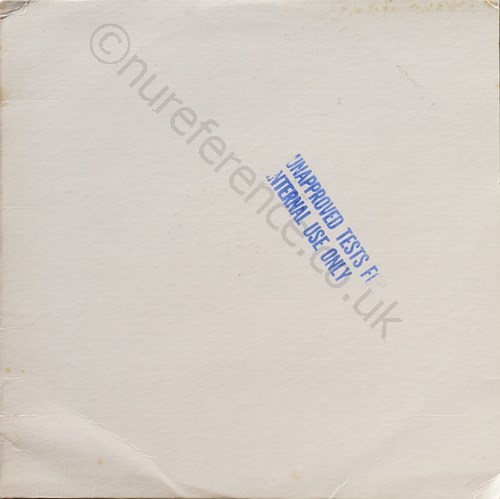 SD 32-103 Test Pressing SP BackCover.