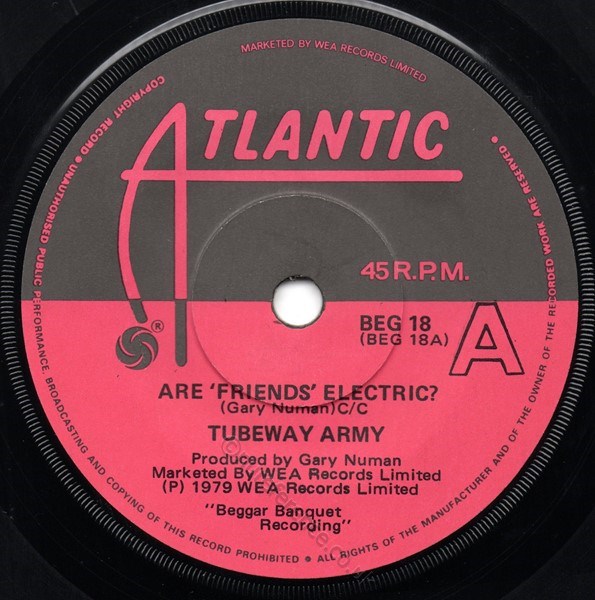 BEG 18 A side Label.