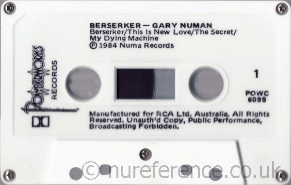 POWC 6099 A Side Label.