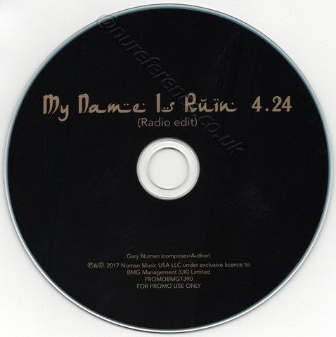 PROMOBMG1390 White Label CD Label.
