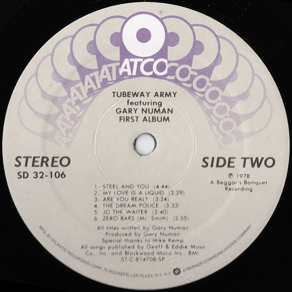 SD 32-106 SP B Label.