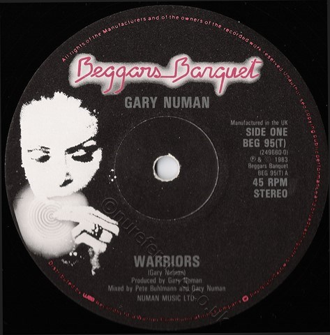 BEG 95T A Side Label