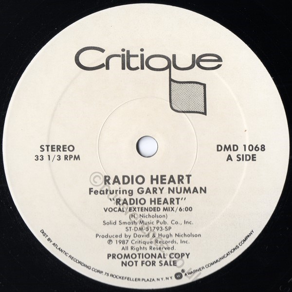 DMD 1068 Promo A Side Label.