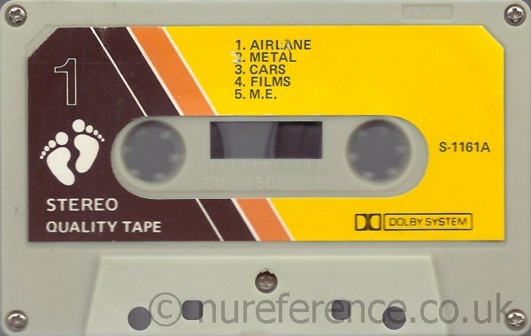 S-1161 'A' Side Label