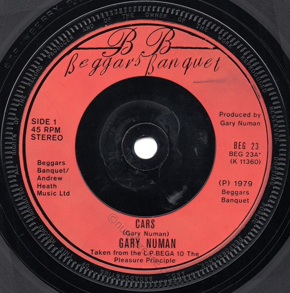 BEG 23 A Side Red Injection Label