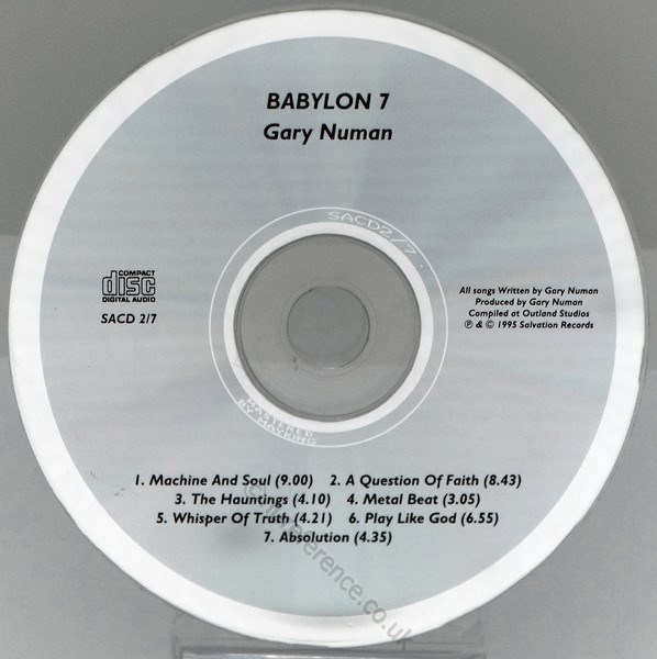 SACD 2-7 Label.