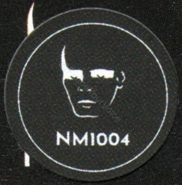 NM1004 'B' Side Label Sticker.
