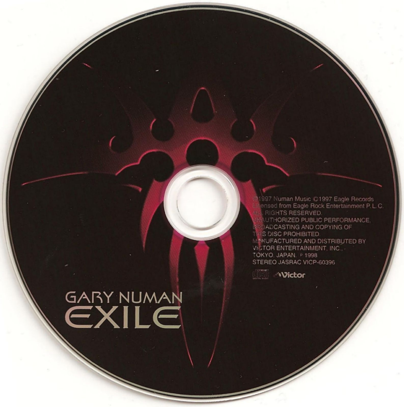 VICP 60396 CD Label.
