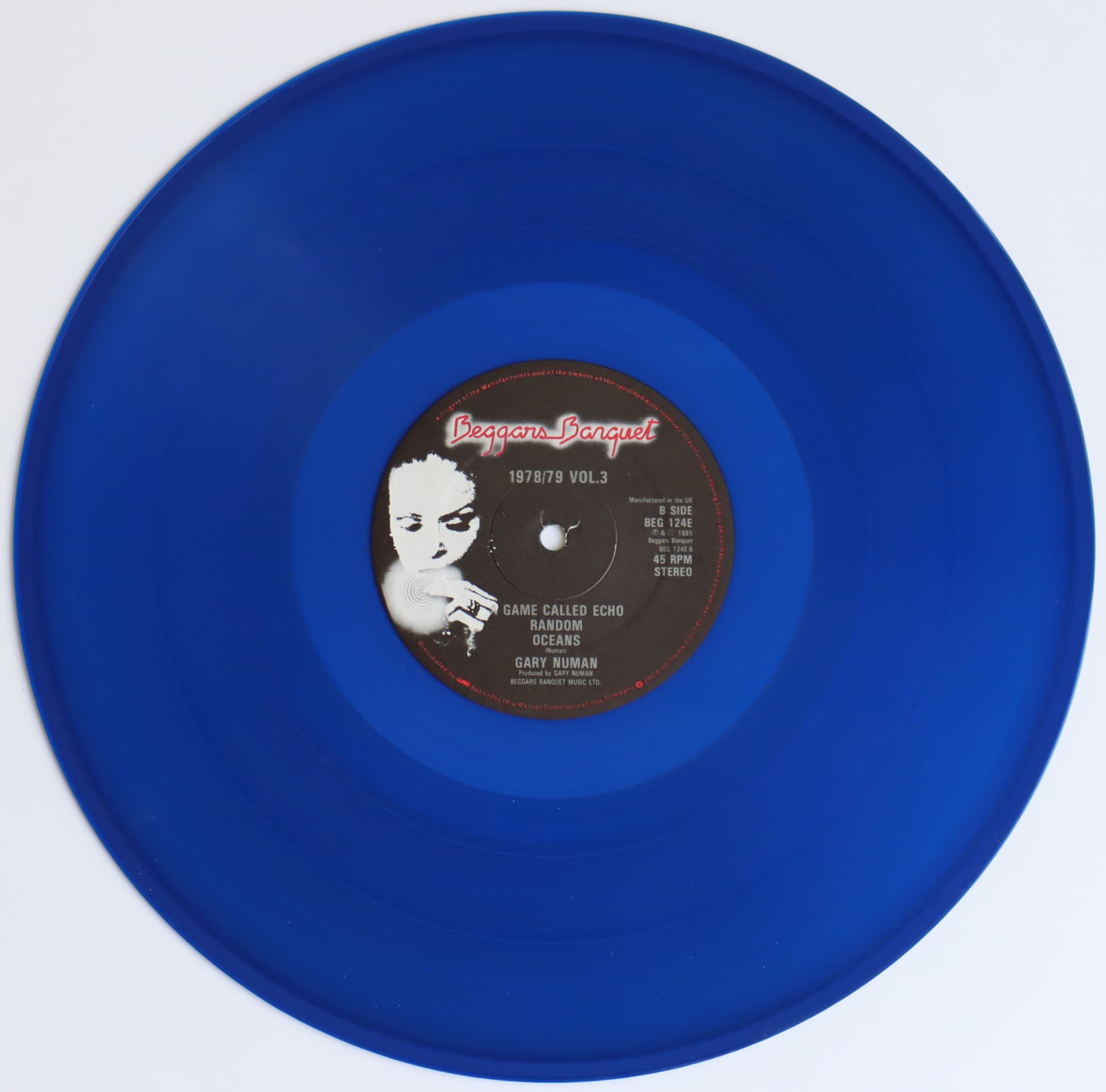 BEG 124E Blue Vinyl B Side