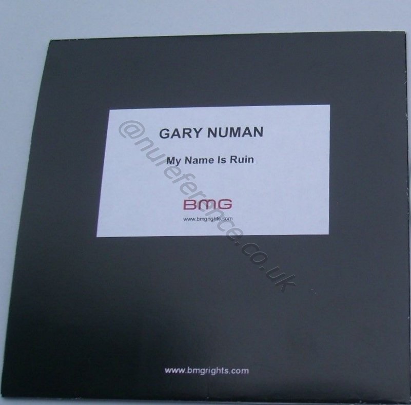 BMG PROMO White Label Back.