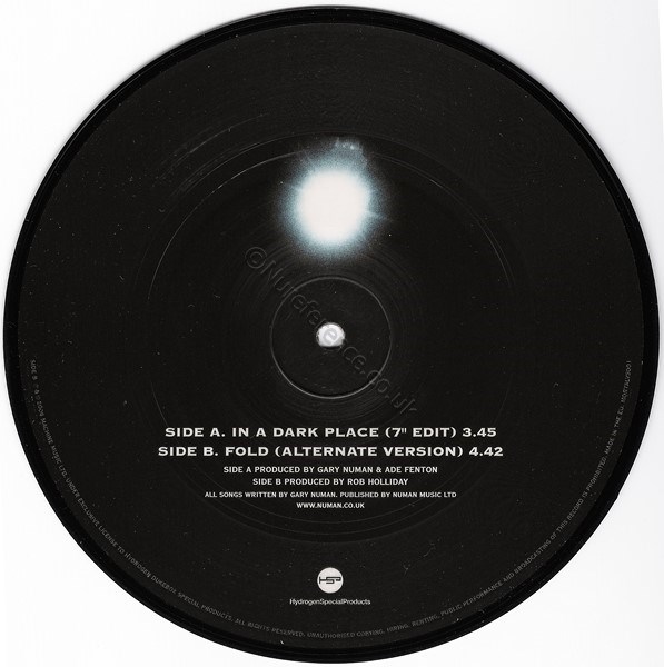 MORTALVS001 Picture Disc Back